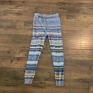 Multicolored Sweater Pants